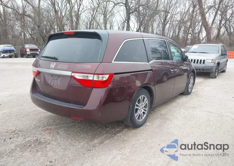 2012 Honda Odyssey Ex z USA, uszkodzony, nr VIN 5FNRL5H48CB093522